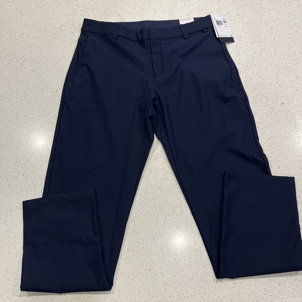 Nike 24.7 PerfectStretch Mens Pants 34x34 Obsidian Navy Blue Dri-FIT HQ6930-451